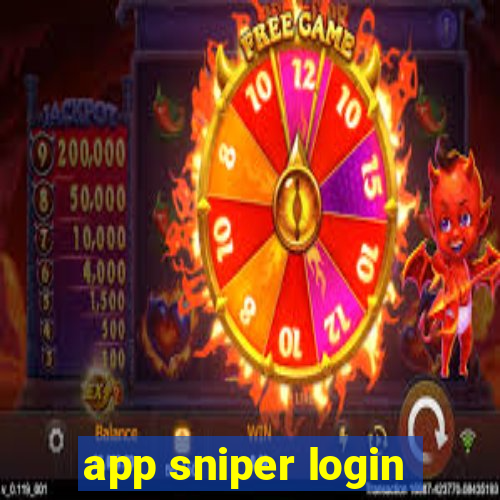 app sniper login